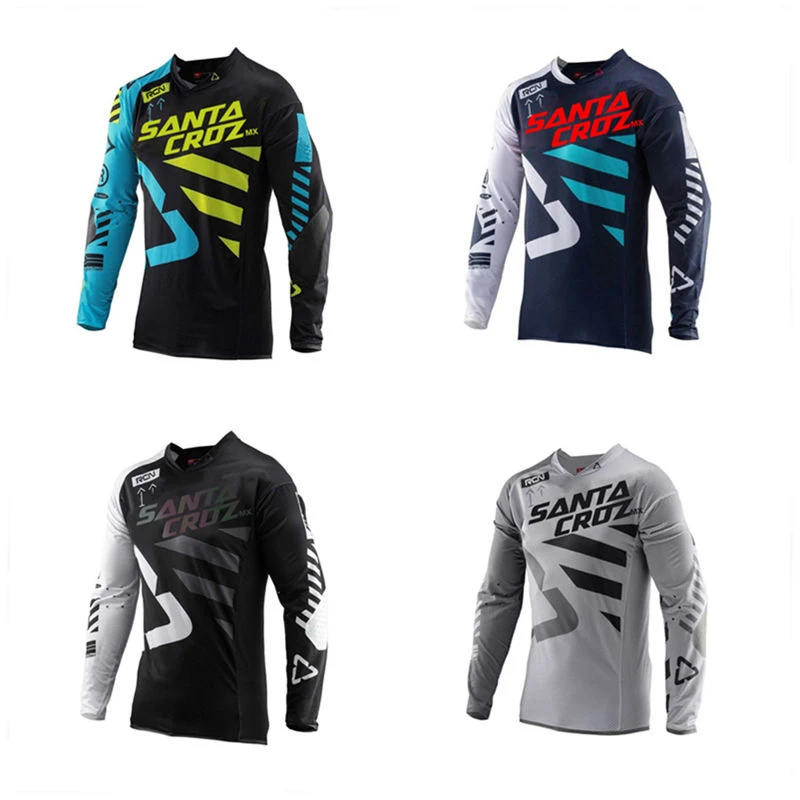 Neues Rcn Mx Enduro Radtrikot, Kurzarm, DH Motocross Downhill-Anzug, BMX Mountainbike-Fahrradtrikot, MTB Atmungsaktives Shirt