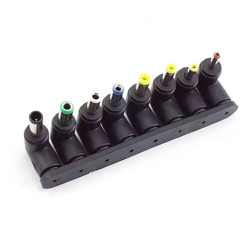 652F DC5V DC5521 Charging Cable 8 Connectors 5.5x2.1mm  5.5x2.5mm for Efficient Power Supply to Multiple Devices