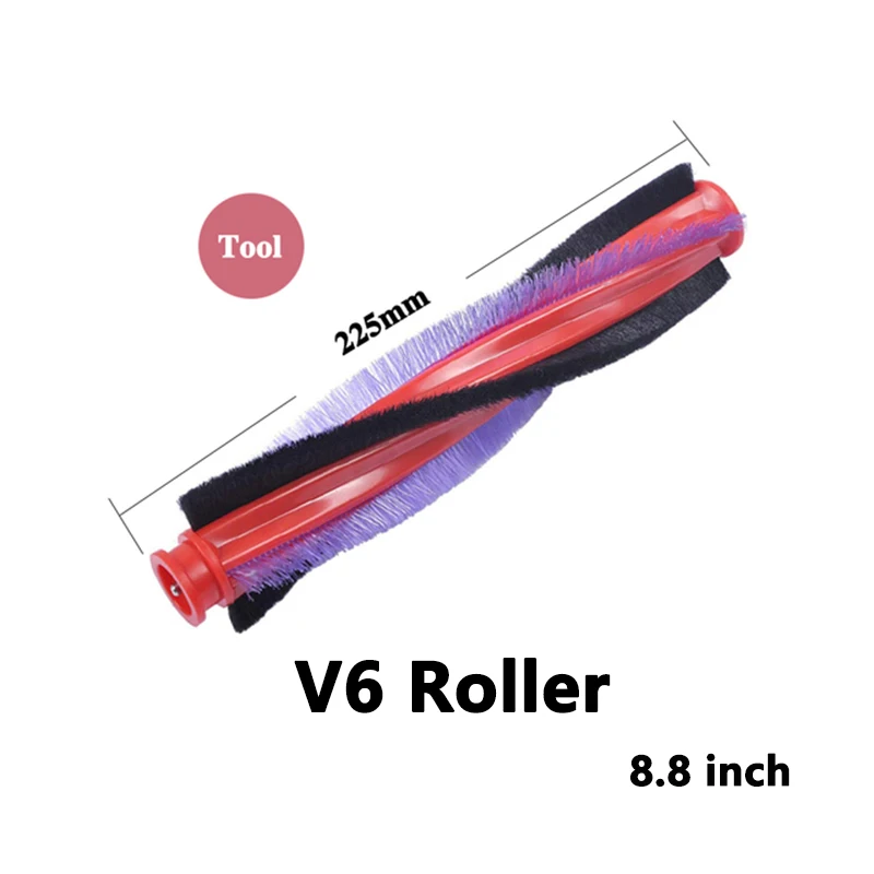 Sợi Carbon Thanh Lăn Lăn Thay Thế Cho Dyson Máy Hút Bụi V6 V7 V8 V10V V11 Brushroll Đầu Thanh Công Cụ Phụ Kiện