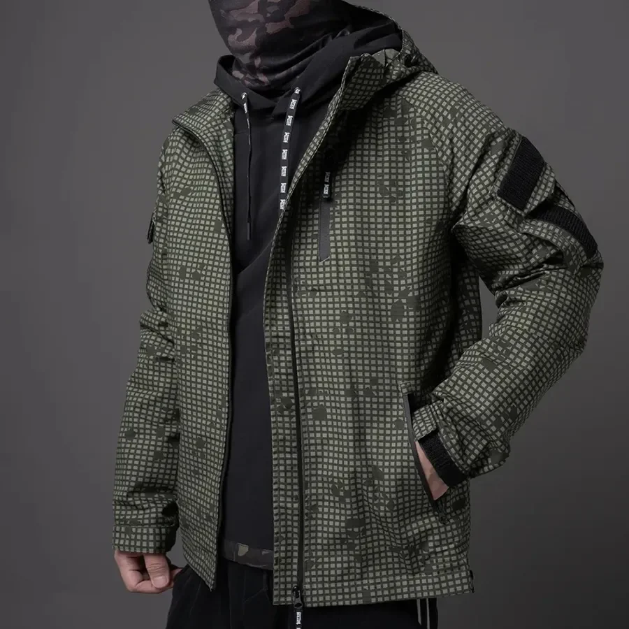 TRN Outdoor Commuting Spring and Autumn Breathable Night Camouflage Hunting Suit