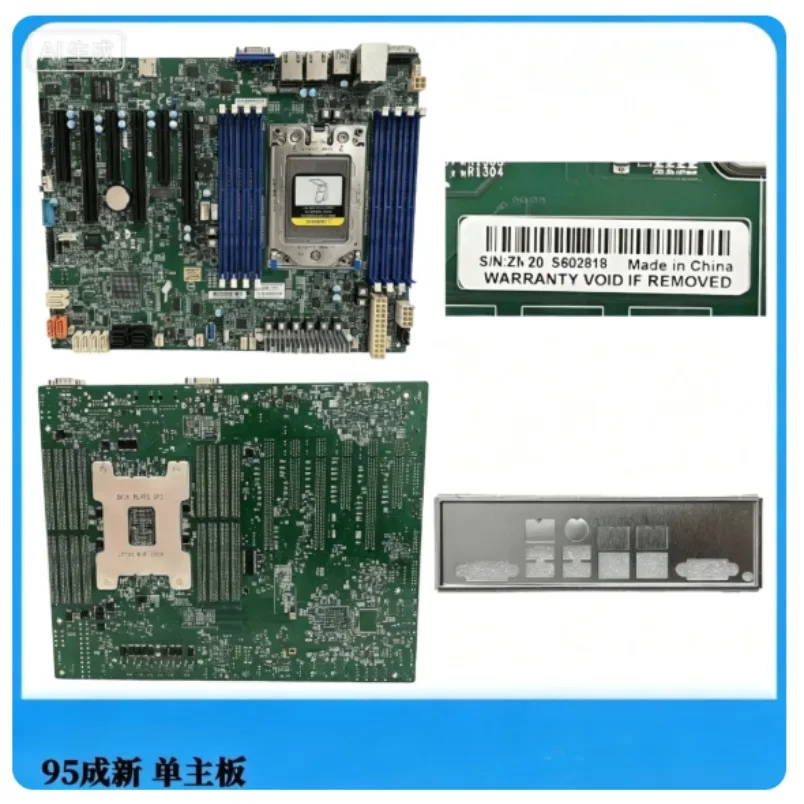 SP3 LGA4094 Server Motherboard H11SSL‑i MZ32‑AR0 KRPA‑U16 S8026 H11DSi‑NT for EPYC DDR4 ECC Mainboard