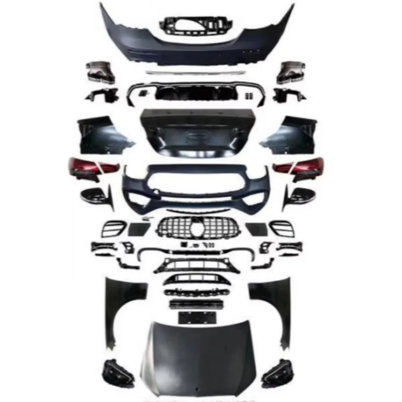 Wholesale Price Car Bodykit for E-CLASS W212 Facelift Upgrade To W213 AMG with Bumper Headlight Headlights Hood