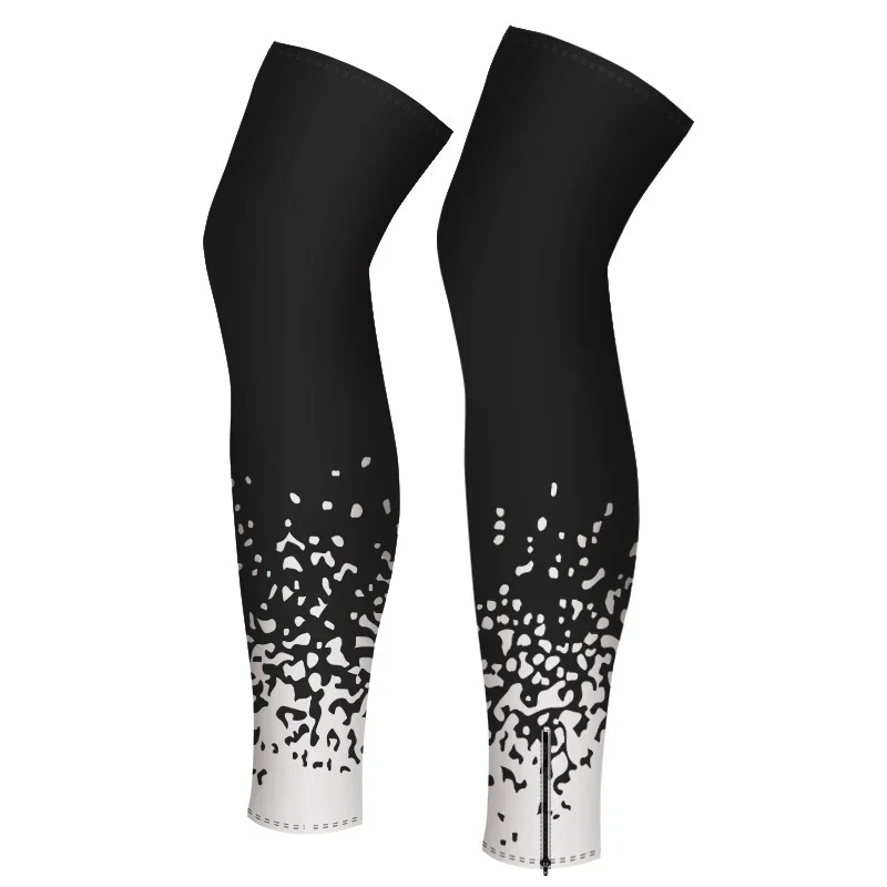 1 Pair Quality Sports Leg Sleeve Compression Anti-UV Full Long Leg Covers Running Basketball Football Volleyball Cycling Fitness