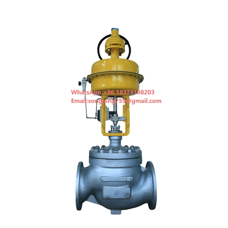 

Настраиваемый пневматический регулирующий клапан DN300 с одинарным седлом, под приварку, для криогенного кислорода, с функцией отсечки, поддержка OEM