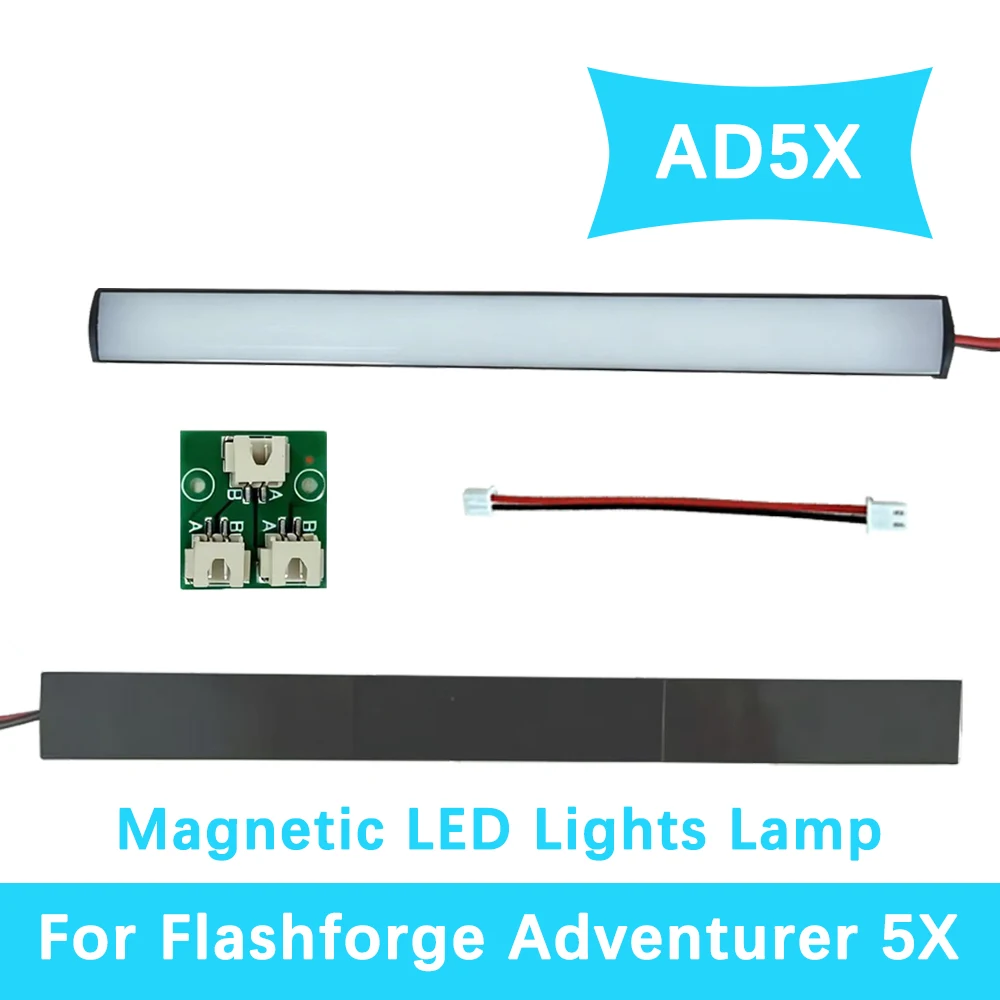 

AD5M PRO Magnetic LED Light Kit For Flashforge AD5X LED Lights Lamp 24V Lighting Strip For Adventurer 5M 3D Printer Parts