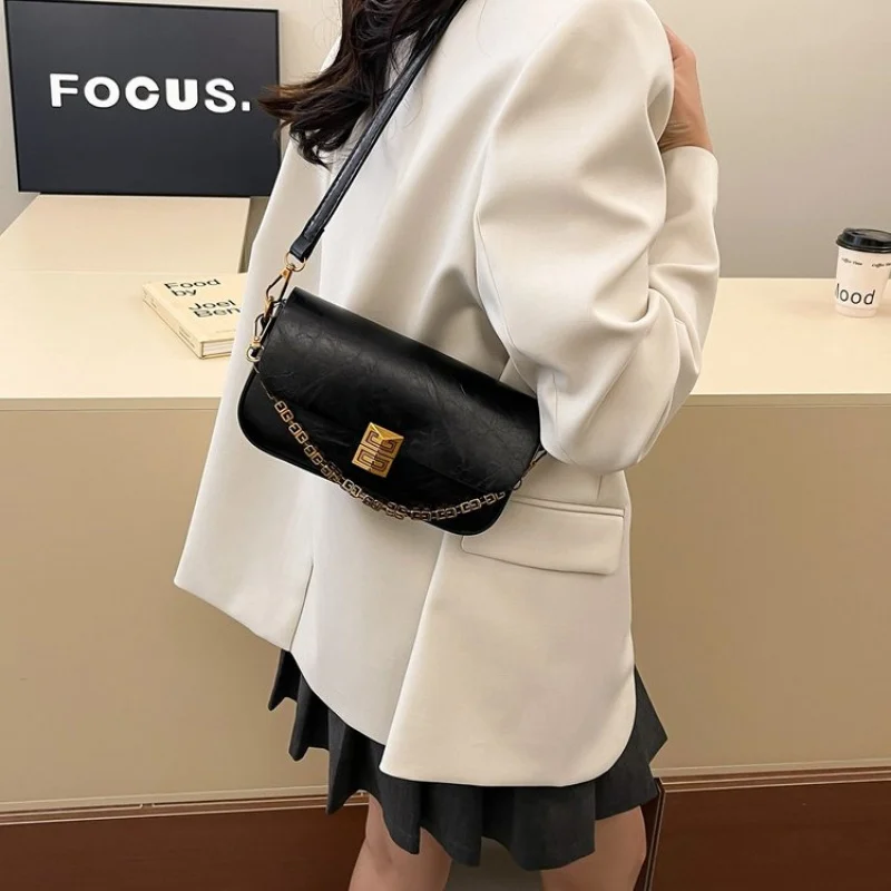 

Роскошная женская сумка через плечо из кожи премиум-класса, Париж, элитный винтажный стильный повседневный вид ​