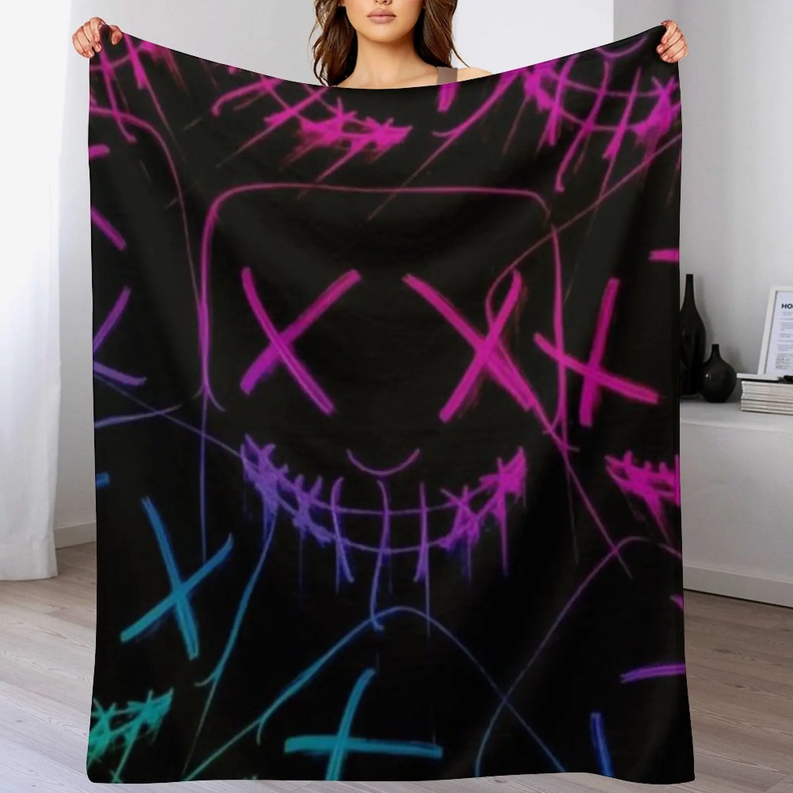 

The Purge Throw Blanket Faux Fur Soft Warm Blanket for Bed
