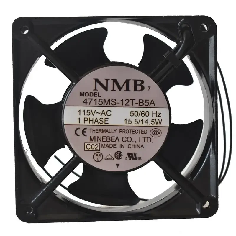 Ltsf لـ Ventilador De Refrigریشن Ca Con Marco De Aluminio، 4715FS-12T-B5A، 12 سم، 12038، 115 فولت، 12 سم، نويفو، أصلي