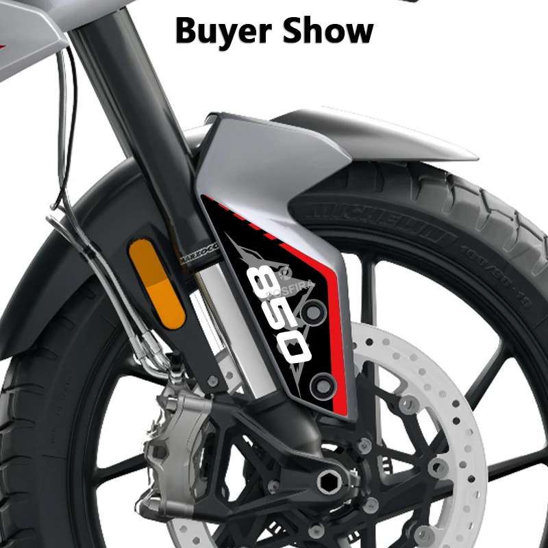 POSFIRA Motorcycle Front Fender Sticker Vinyl Decals for Triumph Tiger 850 Sport 2024-2025 Mudguard Decoration Accessories - view 6