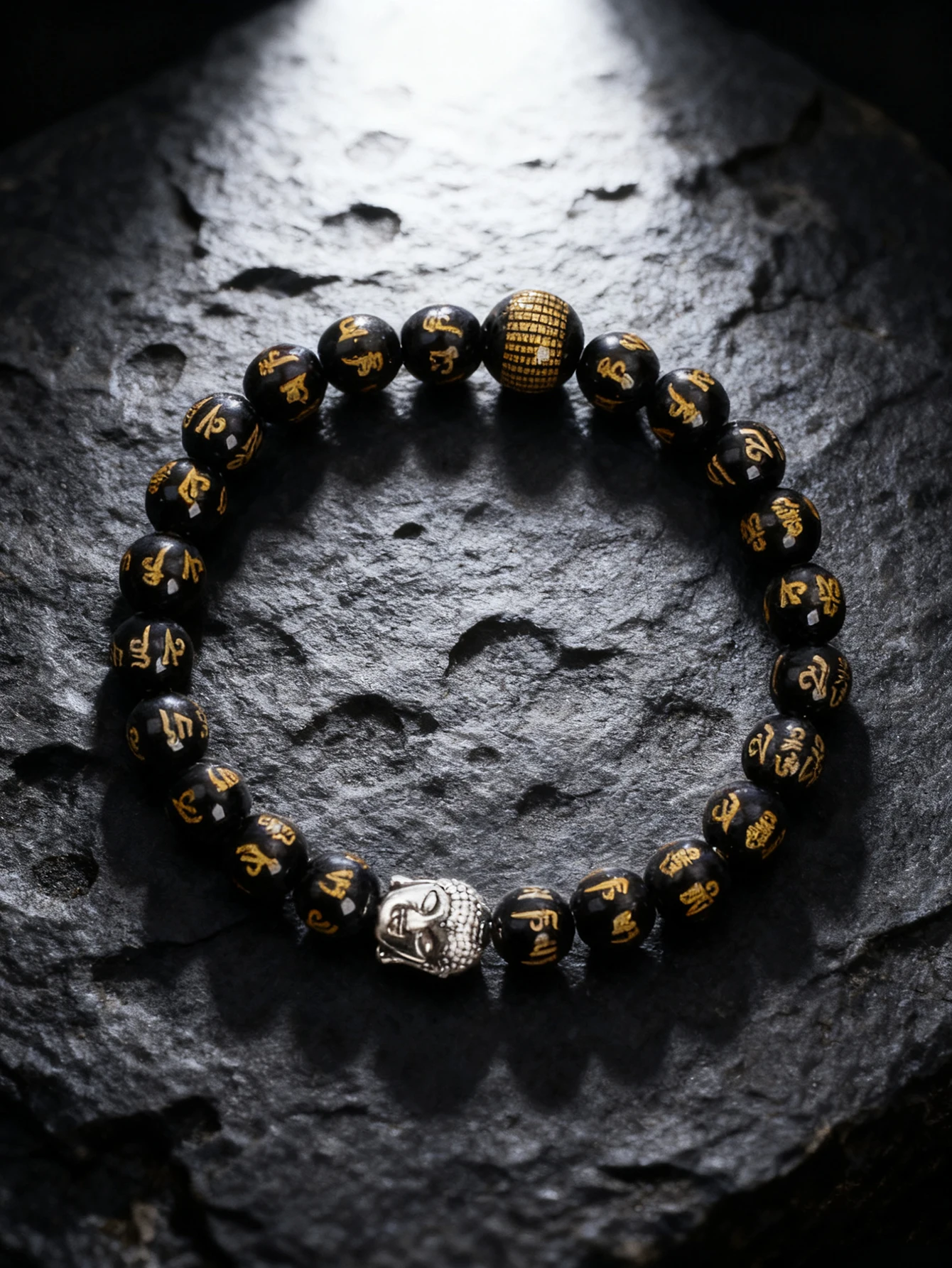 8 مللي متر العقيق الخرز ستة كلمة حقيقية تعويذة سوار بوذا رئيس و Prajna Paramita القلب سوترا الخرز لحماية الطاقة مجوهرات الريكي