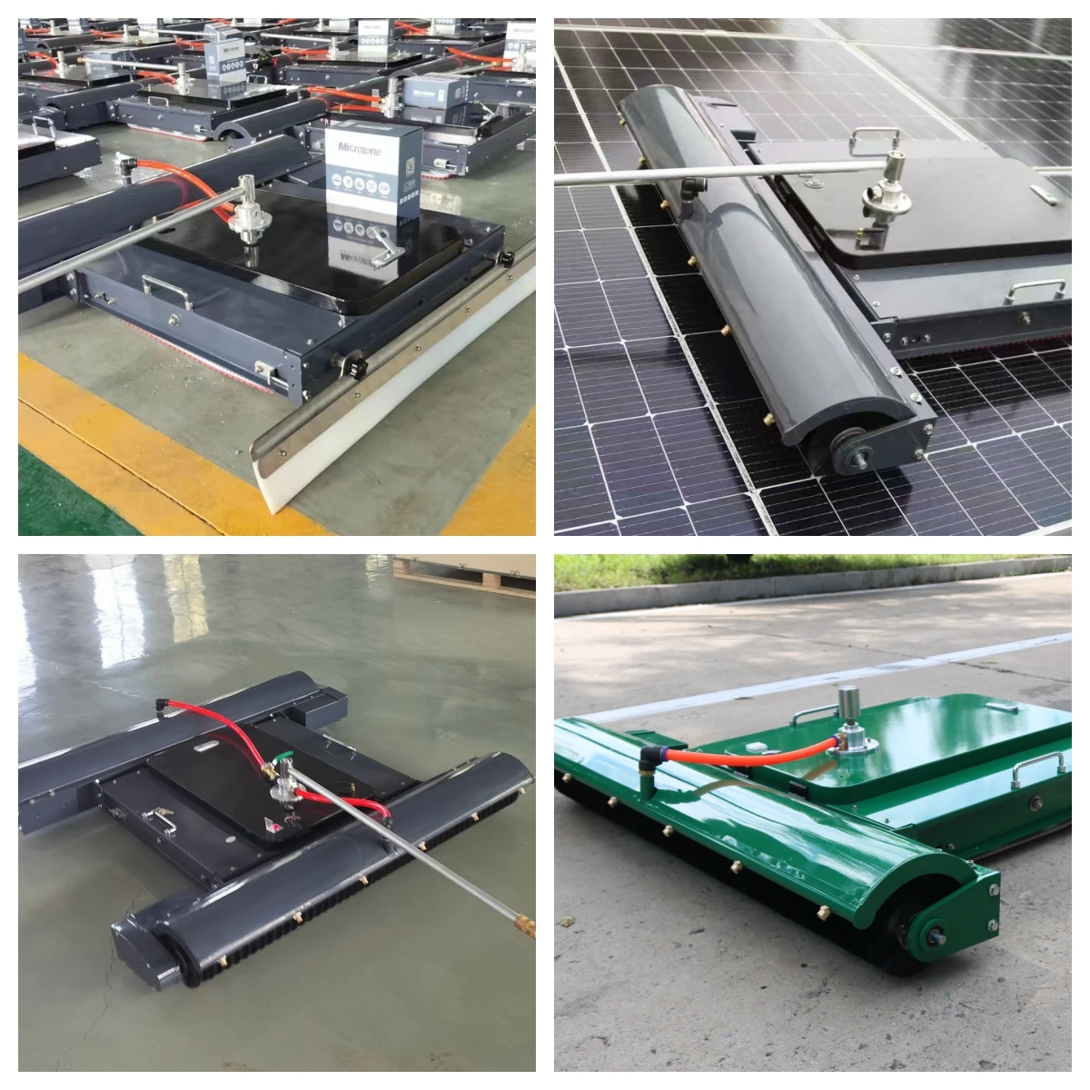 Fully Automatic Solar Cleaning Equipment Remote Control Solar Photovoltaic Cleaning Robot Suitable for Various Solar Panels