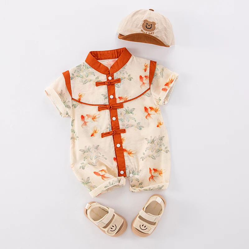 Traje de verano para bebé, Rer ort Sve, algodón, Princ Sle, falda acampanada con estampado Floral, Midi Dr, regalo para recién nacido de un año