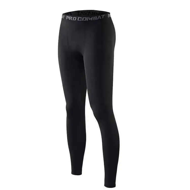 Fitness trousers Sports running Quick drying Sports training Football fleece bottoming Outdoor leggings