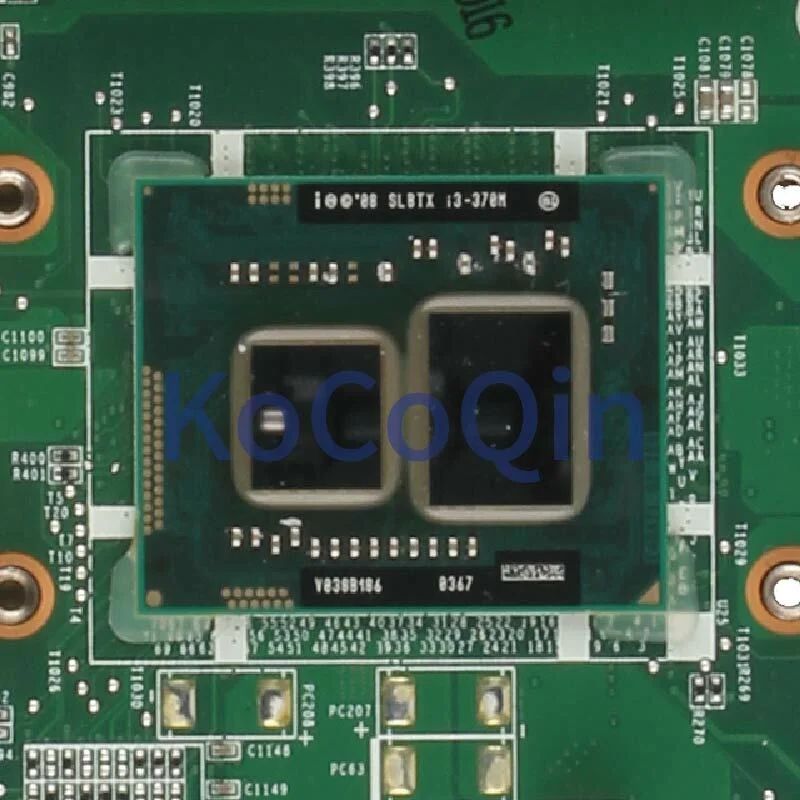 PP+  FOR HP Pavillion DV6 DV6-3000 Motherboard 637212-001 DALX6HMB6C0 I3-370M