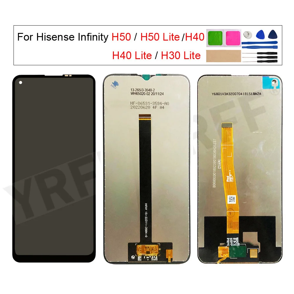 

LCD Display+Touch Screen Digitizer Assembly For Hisense Infinity H50 Lite,H30 Lite,H40 Lite Phone Screen Replacement