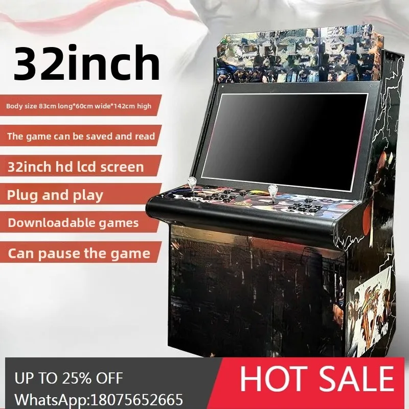 SGF Large Arcade King of Fighters 97 Two-Player Retro Joystick Tabletop Console