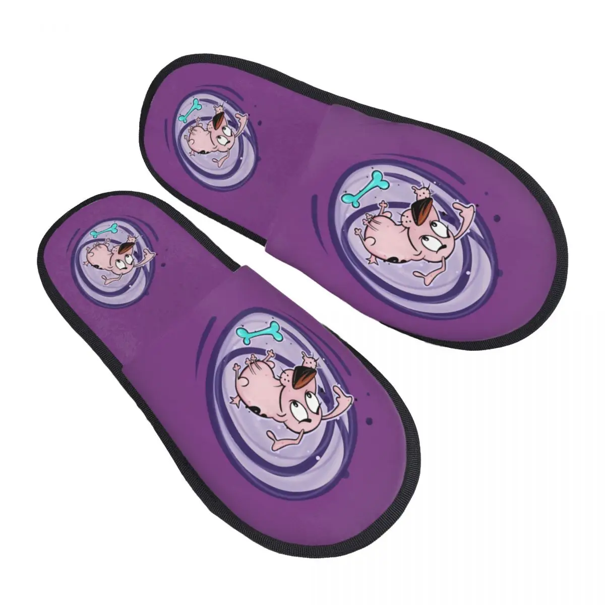 

Домашние тапочки для собак C-Courage The Cowardly, женские домашние тапочки из мягкой пены с эффектом памяти, тапочки для спальни с героями мультфильмов