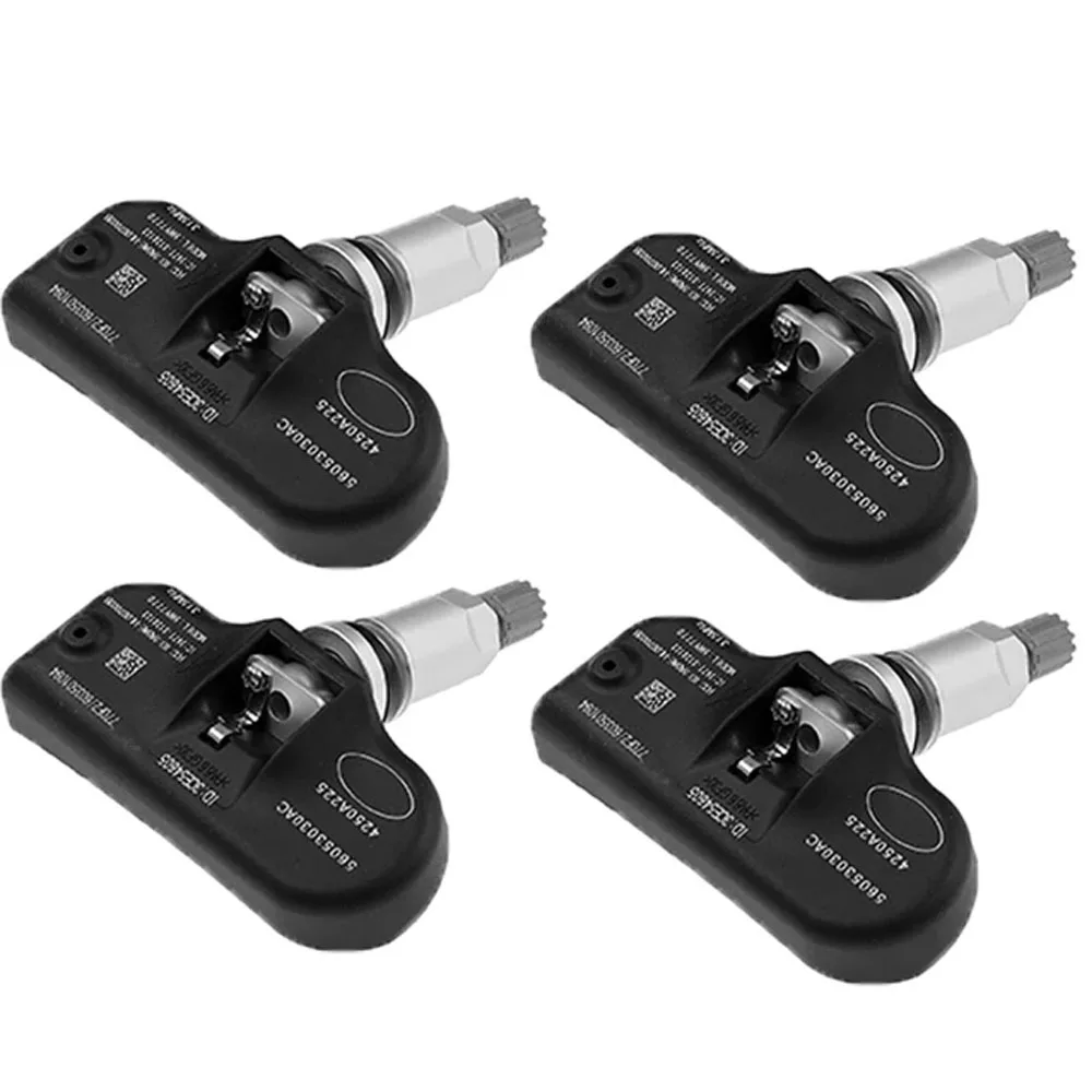 

4Pcs Tire Pressure Sensor 56053030AC for Chrysler Pacifica Dodge Avenger Caravan Caliber Jeep Grand Cherokee 315MHz 56053030AB