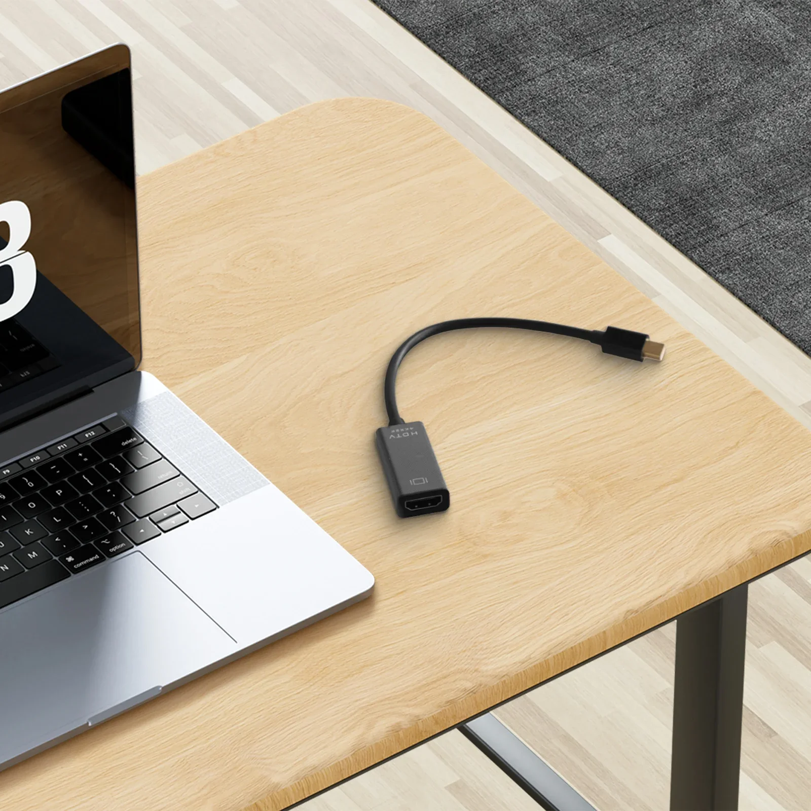 4K 60Hz Transmission Transmission Cable 4K Resolution For Gaming For Multimedia Editing Black Cable For Desktops For Monitors