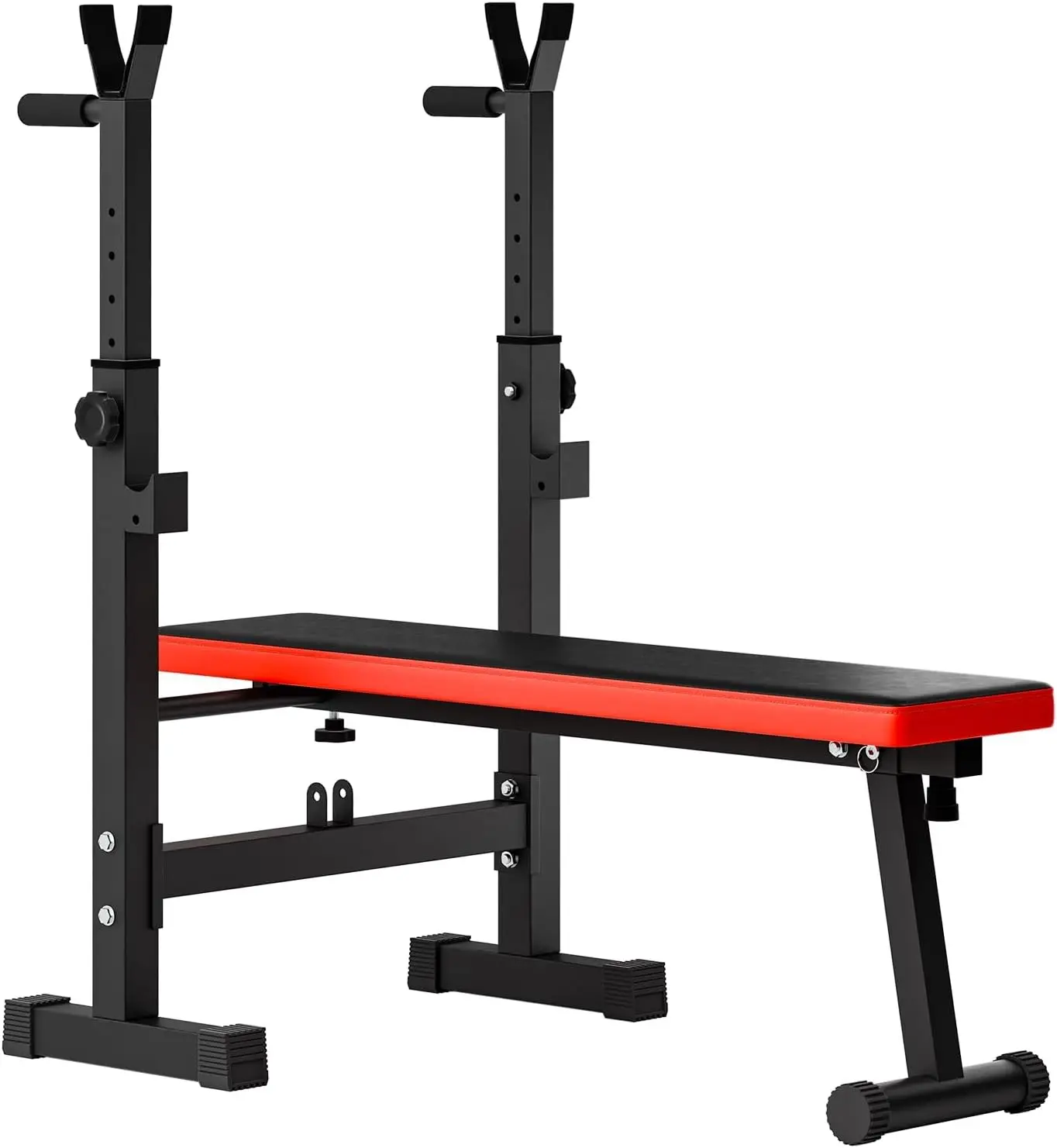 

Weight Benching Rack Adjustable Folding Multifunctional Workout Station Benchpress benchpress Strength Training Benches with Squ