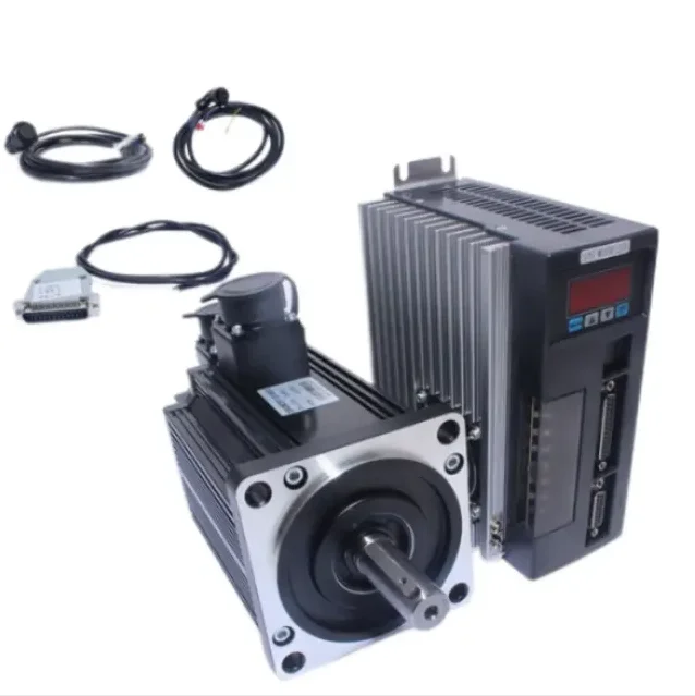 

130ST-M15015 Electric Motor 220V 2.3KW 1500RPM 15N.M AC Synchronous Servo Motor Match Driver AASD-30A for CNC