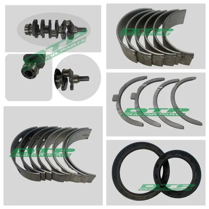 

KM385QB-05003,Laidong KM385BT Crankshaft,Including main bearings, connecting rod bearings, thrust components, and oil seals