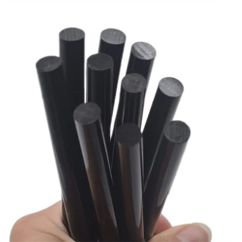 10/20 Pcs Car Dent Repair Glue Sticks Car Body Paintless Dent Repair Black Transparent Hot Melt Strip Repairing Glue Stickers