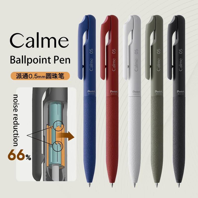 Pentel Calme Ballpoint Pen BXA105 0.5mm Japan Vintage New Style