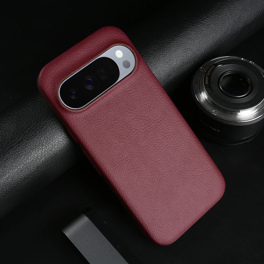 For Magsafe Leather Case For Google Pixel 11 10 Pro XL 10A 9 Pro XL 9A 8 8A 7 7A 6 6A Funda Coque Magnetic Phone Case Back Cover