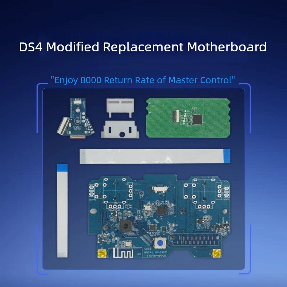 ZD DS4 8K Game Controller Board 8000Hz Polling Rate 0.6ms Latency DS4 Motherboard DIY Gamepad Accessories DIY Module for DS4/NS