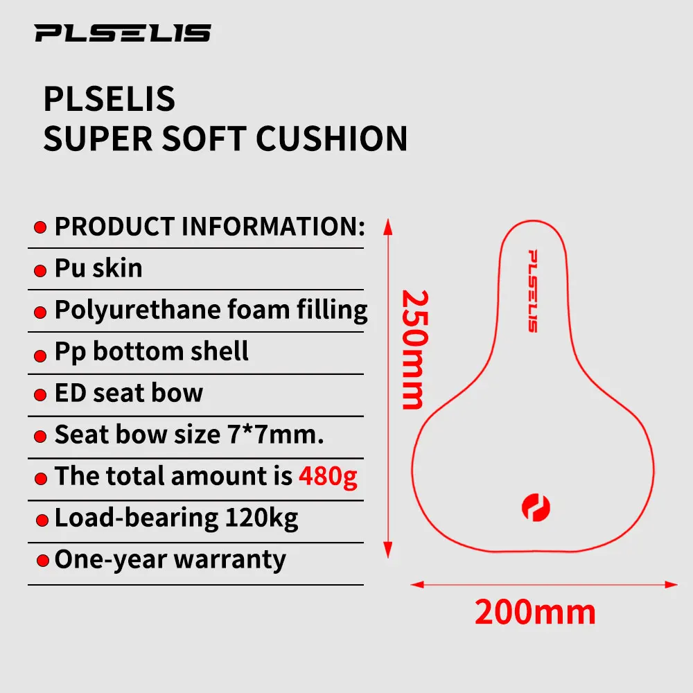 PLSELIS حار بيع تعليق جوفاء لينة تنفس للماء بولي Foam رغوة امتصاص الصدمات سيليكون الربيع أريكة سميكة السرج cushi