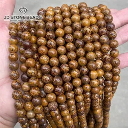 Natural Elephant Skin Jaspers Stone Beads Loose Spacer Beads 6 8 10 12mm 15