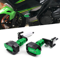 Motorcycle CNC Falling Protection Frame Slider Fairing Guard Anti Crash Pad Protector Fit For NINJA500 Z500 Z 500 2024 2025