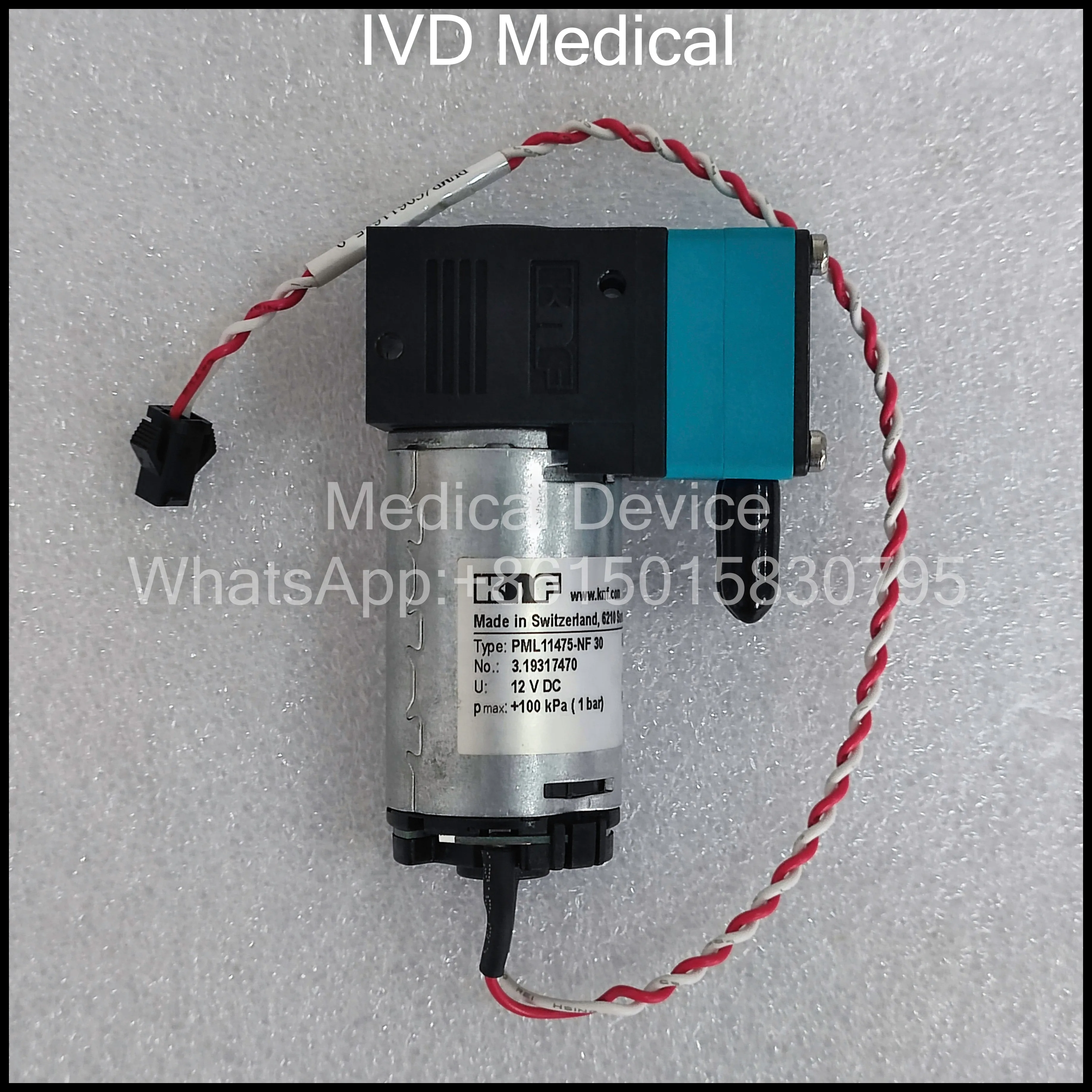 Mindray BS240 BS300 BS320 BS330E BS350E BS380 BS390 BS430 BS450 Hematology Analyzers - Waste Pump Vacuum Pump Rotation Pump 801-