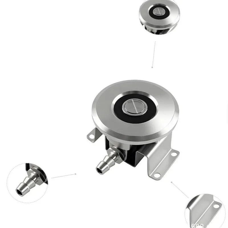 Durable All Stainless Steel A Keg Cleaning Head for Bar Home Brewing Beer Taps Tool Accessory