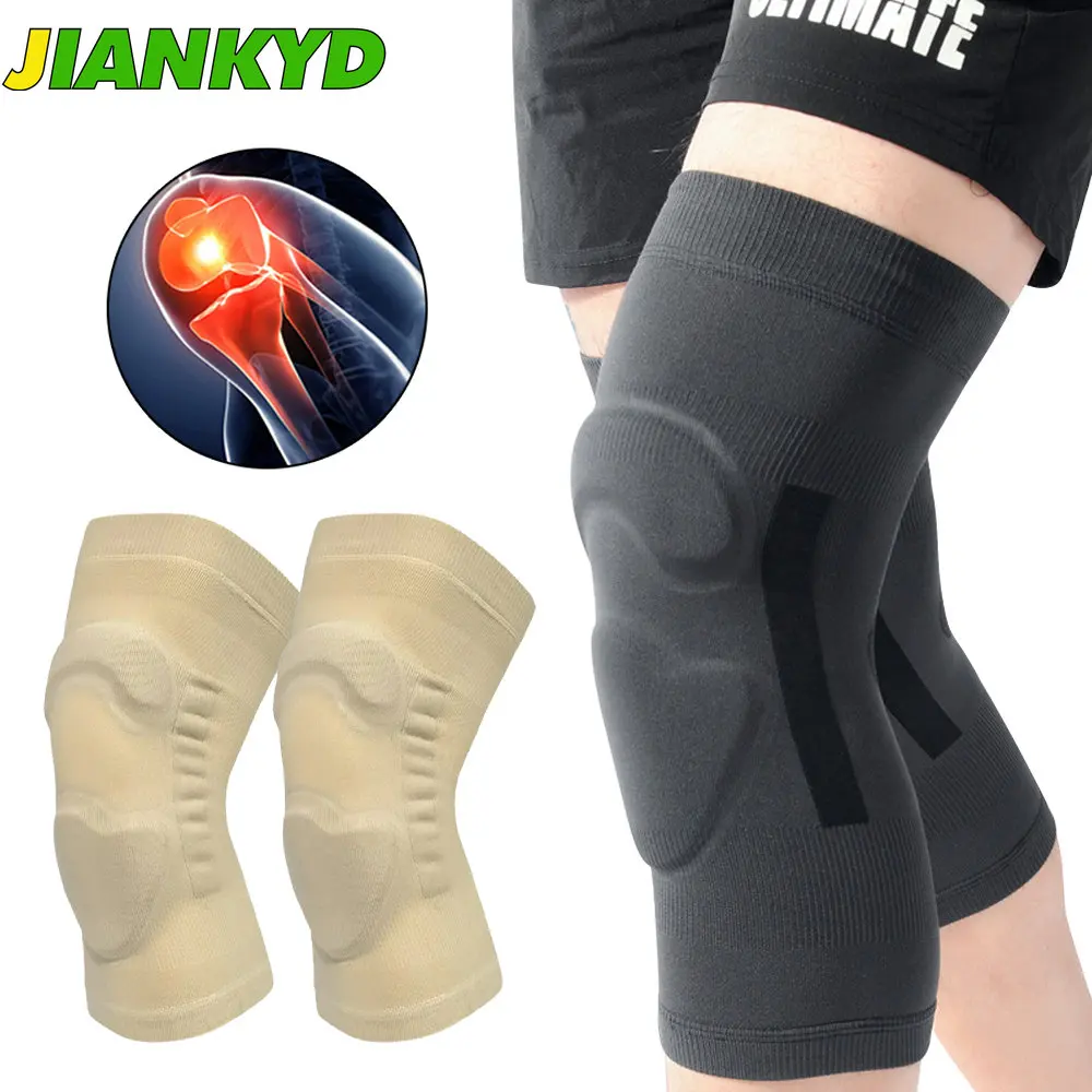 

Knee Compression Sleeve Knee Brace with Patella Gel Pads for Working Out, Running, Weightlifting, Arthritis, Joint Pain Relief