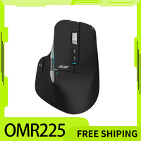 Acer Omr225 Gamer Mouse 3mode Bluetooth Wireless Mouse Dual Scroll Ergonomic Mouse Custom Programming Gaming Mice Office Mouses