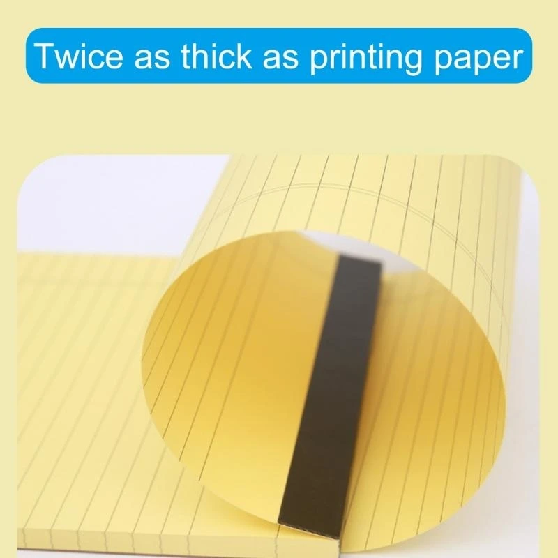  4 Pcs/Set Lined Note Paper 50 Sheets Notepad Legal Pad 50 Sheets Writing Pad