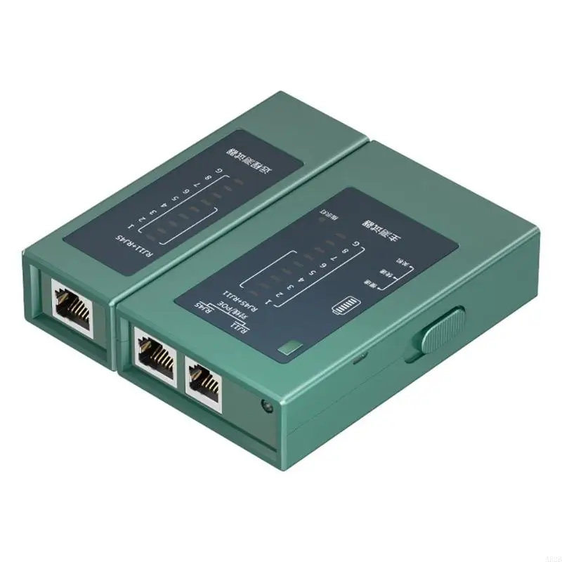 A52B RJ45 RJ11 RJ12 Cat5 Cat6 Poe Networking Câble Tester Ethernet Continuity Mapper pour les câbles UTP STP