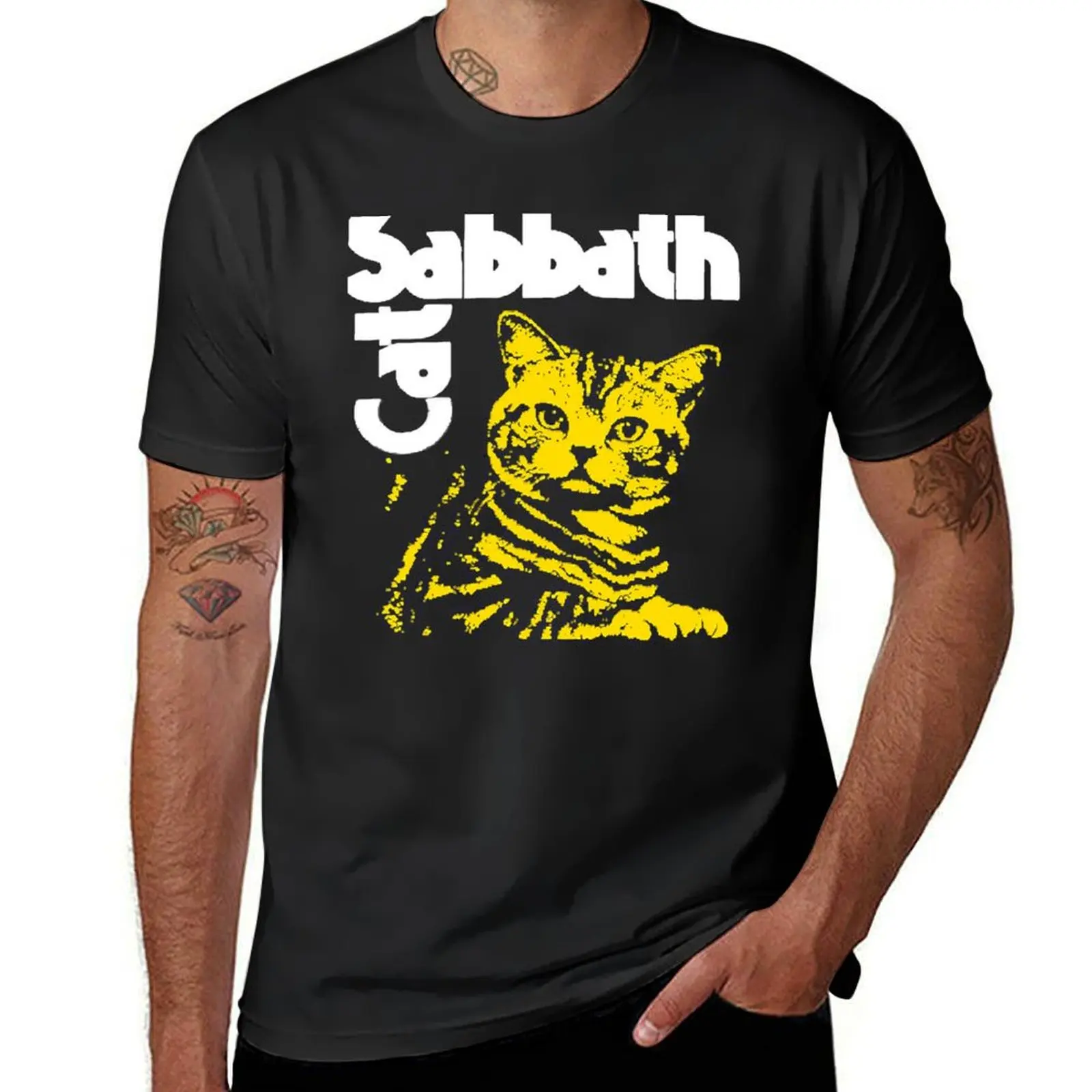 

Lucky Massive Extensive Touring Cat Sabbath Funny Gifts Men Cool Gifts T-Shirt blanks anime clothes mens big and tall t shirts