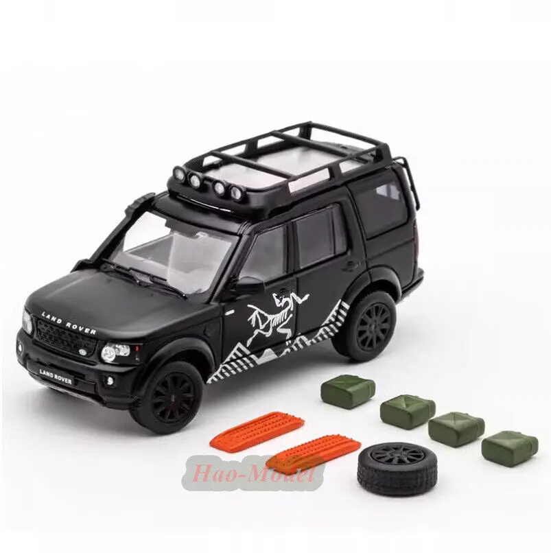 Diecast Alloy Diecast Car Model for Kids, GCD 1:64, Coleção Display, Simulação, Preto, SUV, Presentes de aniversário, Brinquedos para meninos, Passatempo