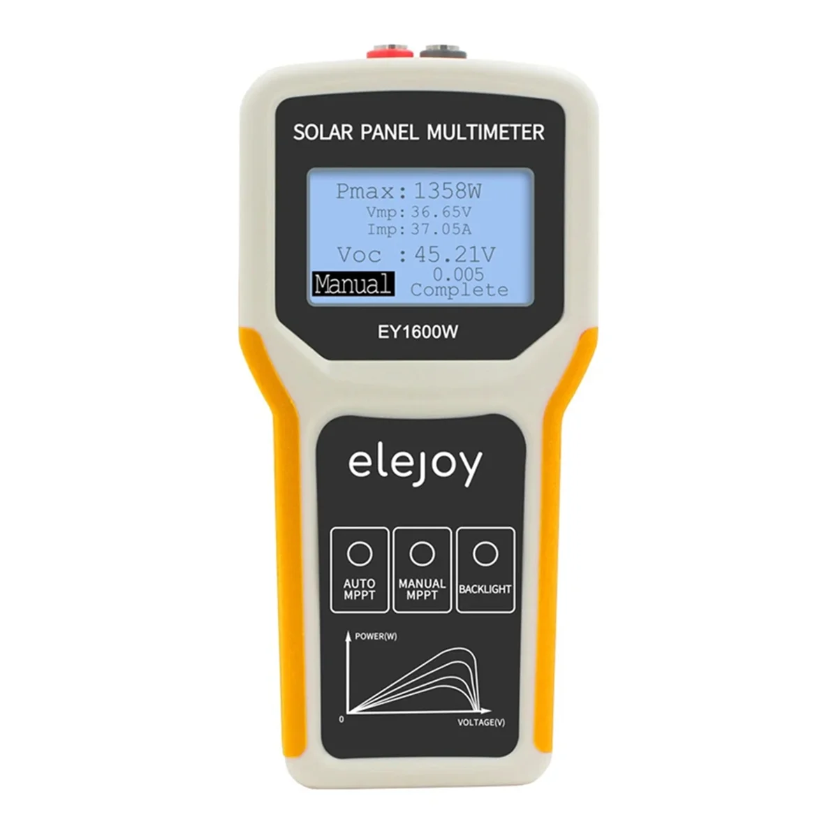 EY1600W Photovoltaic Panel Multimeter Solar Panel MPPT Tester Voltage Current Power Test Meter Multi Meter