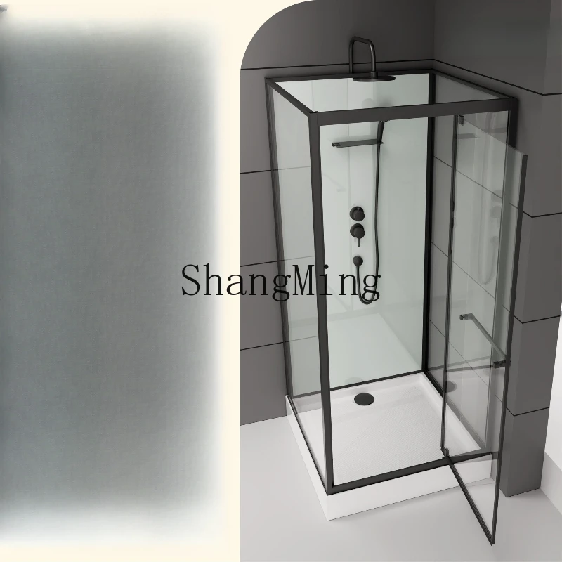 

ZYY household integral shower room integrated bathroom tempered glass bath small apartment partition