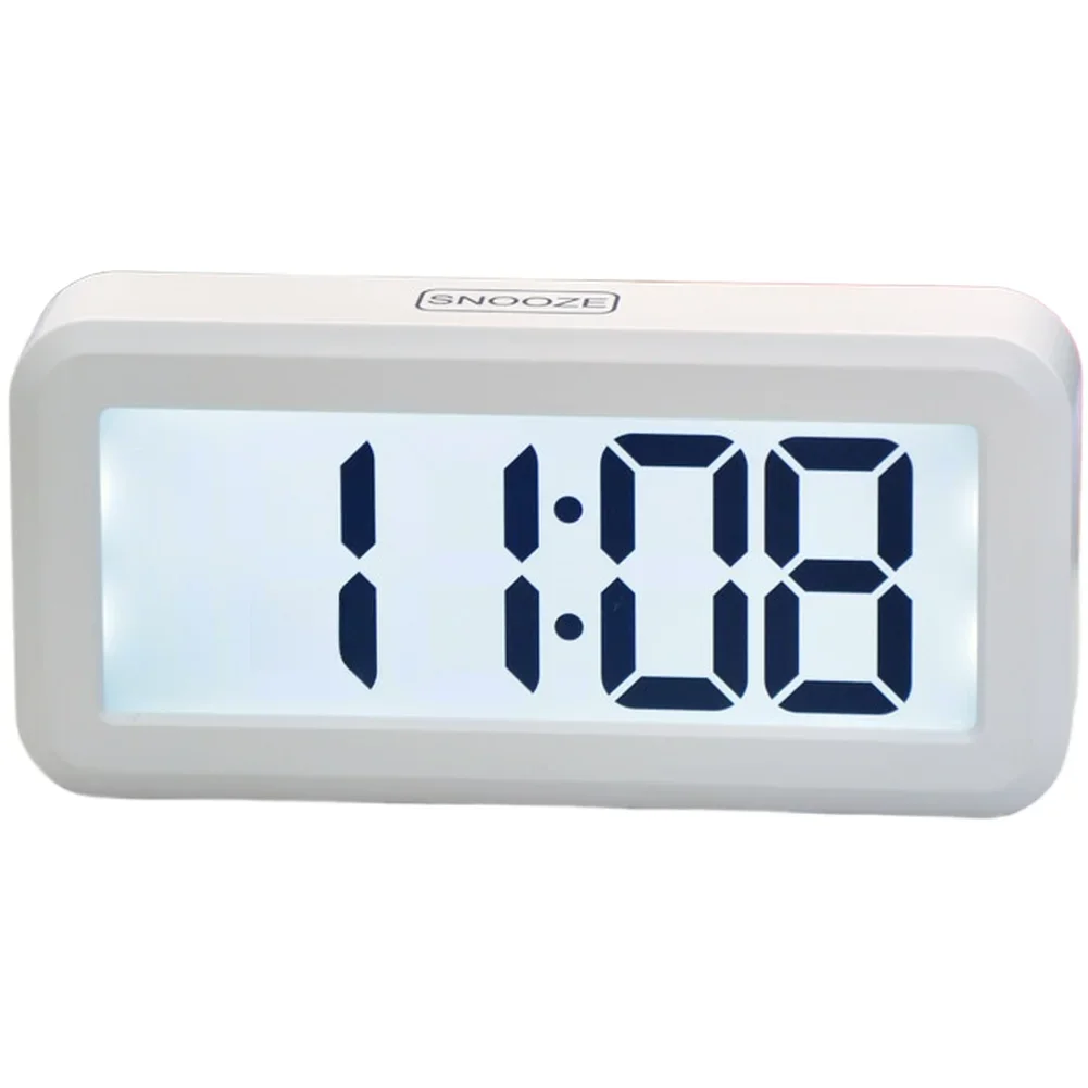 Large LCD Screen Timer Alarm Clock With 2 Alarms Countdown Night Light Snooze Alarm Clock Design Desk Decoration Clocks