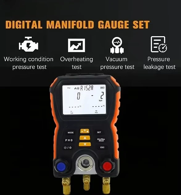 

Refrigeration Vacuum Text Manifold Gauge