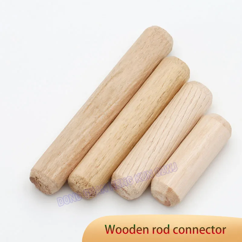 20 Pcs Wooden Bolt Nail Solid Wooden Stopper Wooden Cabinet Connector Diagonal Round Wooden Bolt