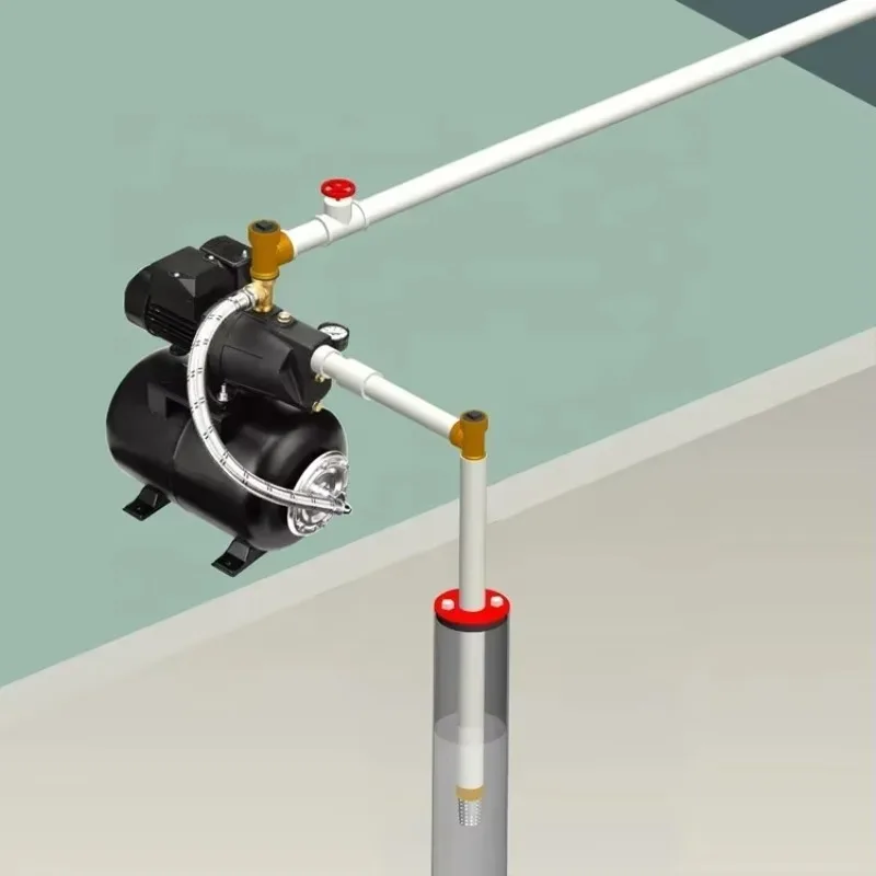 Bomba de agua a chorro para pozo poco profundo de acero inoxidable sin plomo 66PSI 115V 230V con sistema de tanque para el departamento de agua, fabricada por GP Enterprises 2026