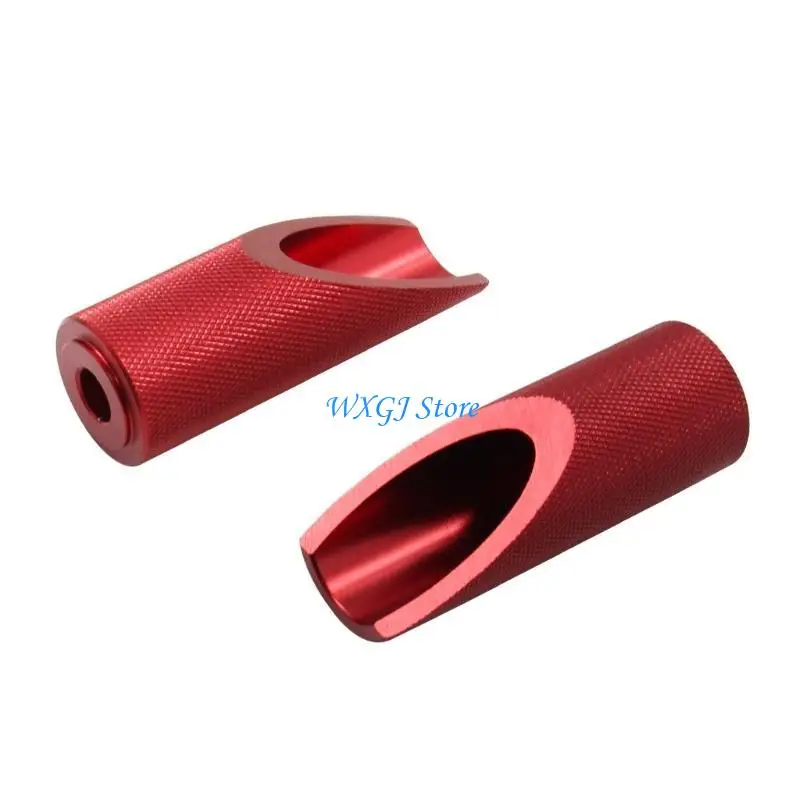 

37JE Aluminum Foot Pedal Pegs for Ruckus Motorcycle Footboard Accessories Replacement Floor Peg Black Silver Red Blue