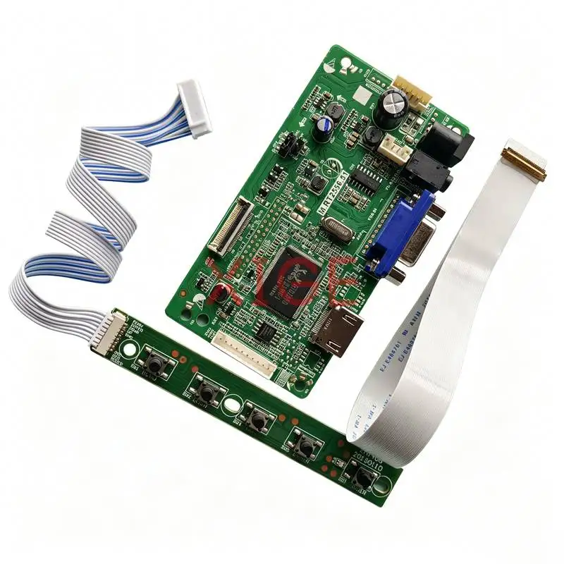 Kit de Placa Controladora de Matriz para Pantalla de Portátil B173RTN03 LP173WD1 B173RTN02 B173RTN01, 1600*900, 30 Pines, EDP, VGA+HDMI, 1600x900