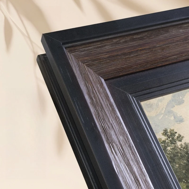 Luxury Vintage Picture Frame Wooden Customize Wall Picture Frame Hanging Painting Ornaments Cuadros Para Fotos Room Decoration